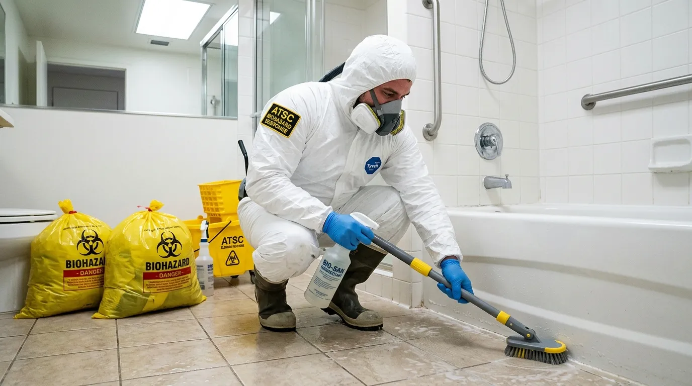 Decontamination equipment deployed for Blood Cleanup in La Puente